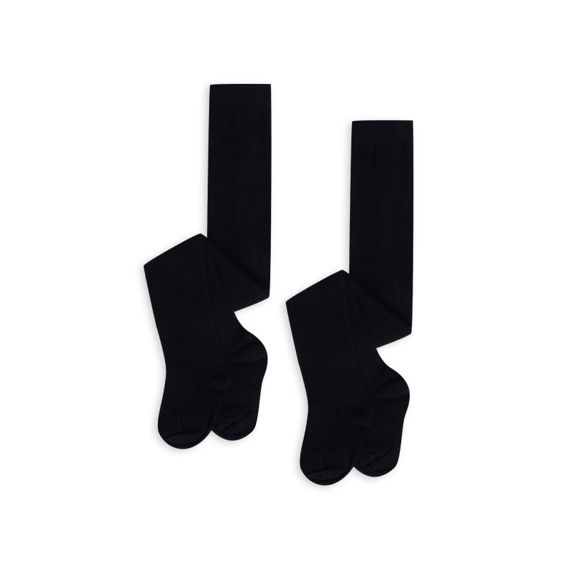 Աղջկա մանկական գծավոր զուգագուլպա 2 հատ